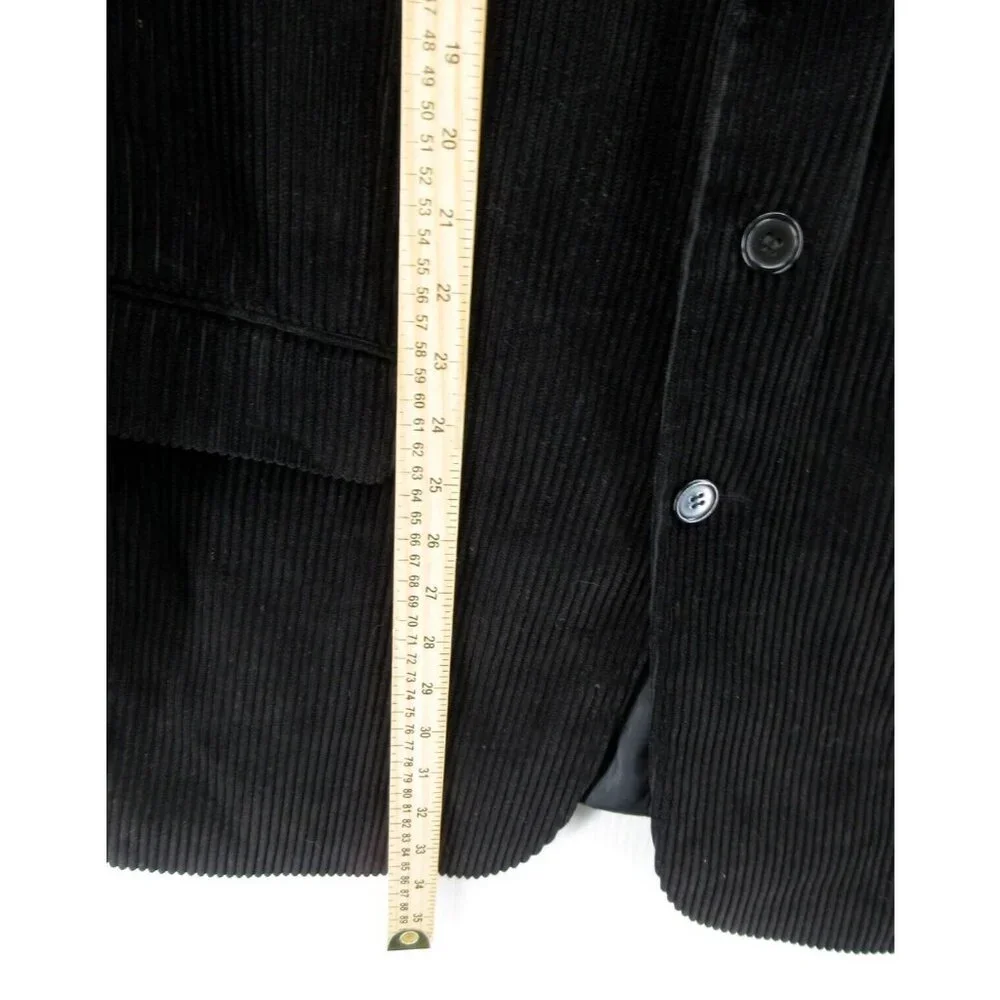 VINTAGE Oleg Cassini Sport Coat 44 Long Blazer Corduroy Jacket Outdoor